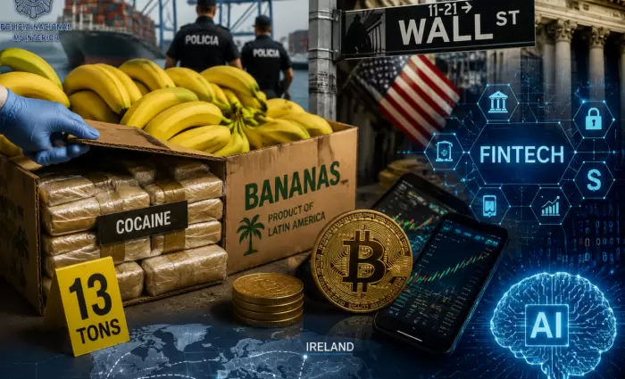 Κοκαΐνη σε μπανάνες, Bitcoin και AI: Η έρευνα που συνδέει Ισπανία, Ντουμπάι και Wall Street