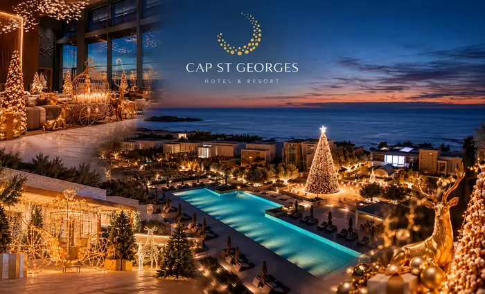 Χριστούγεννα & Πρωτοχρονιά στο Cap St Georges Hotel & Resort - Κλείστε τώρα τη γιορτινή σας διαμονή & ανακαλύψτε τα ξεχωριστά πακέτα Χριστουγέννων και Πρωτοχρονιάς!