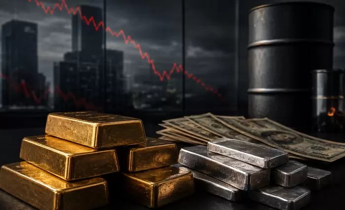 Χρυσός -30%, ασήμι -55%: Η «τέλεια καταιγίδα» πίσω από τη βουτιά