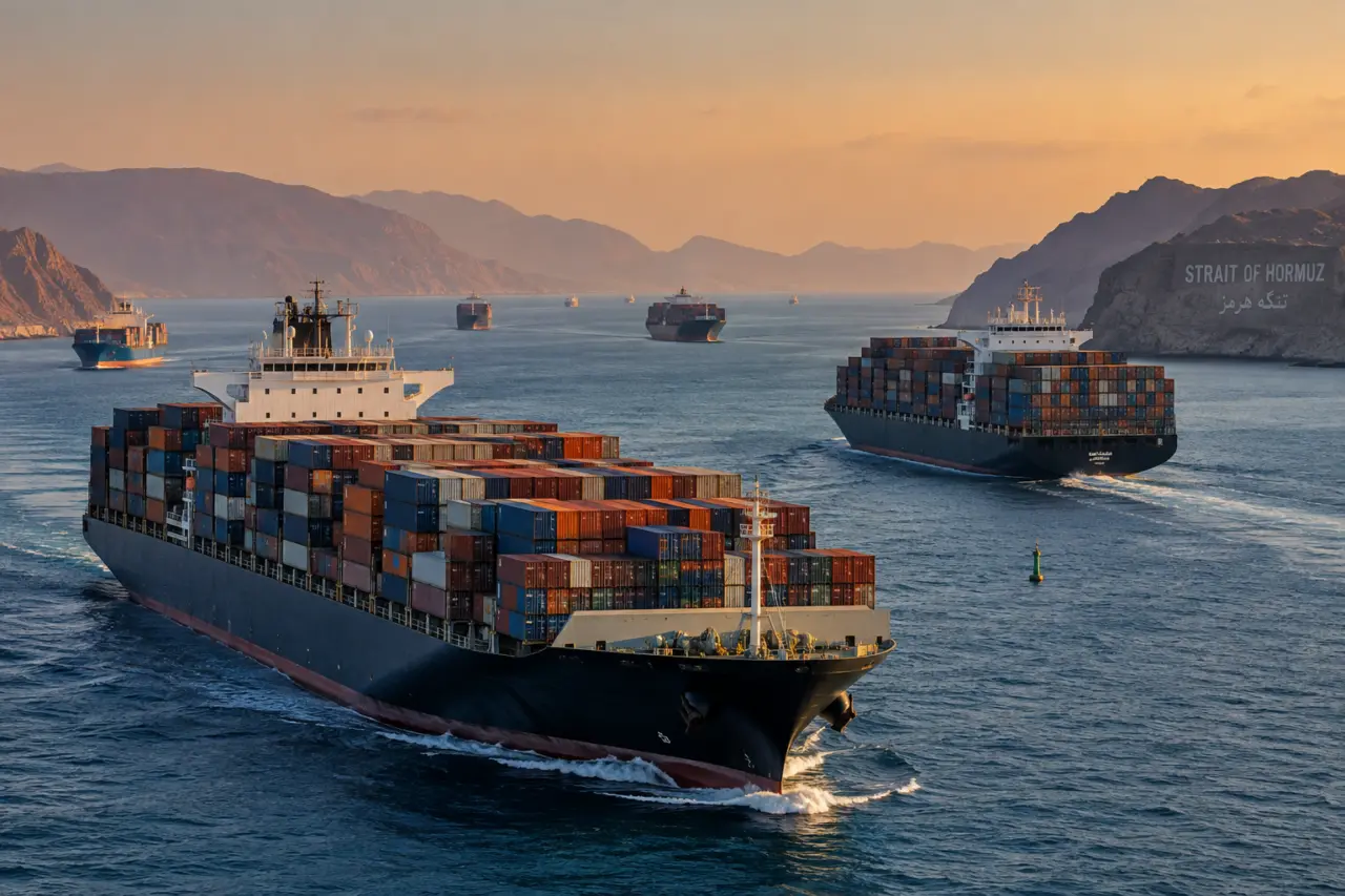 Ορμούζ: Κατέρρευσε κατά 94% η κίνηση των containerships – Σοκ σε όλο το εμπόριο του Κόλπου