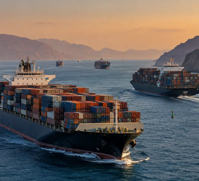 Ορμούζ: Κατέρρευσε κατά 94% η κίνηση των containerships – Σοκ σε όλο το εμπόριο του Κόλπου