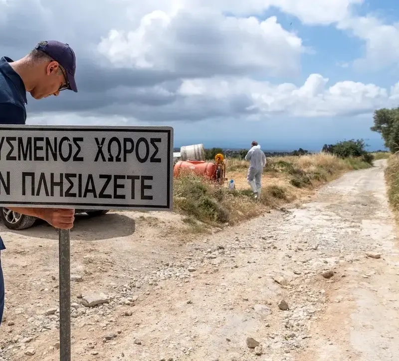 Στην Πάχνα οι κτηνοτρόφοι για να αποτρέψουν τις θανατώσεις ζώων