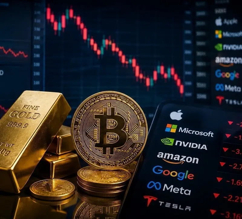 Η πτώση σε χρυσό, Bitcoin και Big Tech δεν αλλάζει το ανοδικό αφήγημα στις αγορές