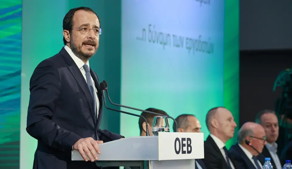 Πάει στο Προεδρικό για συνάντηση με Χριστοδουλίδη η ηγεσία της ΟΕΒ