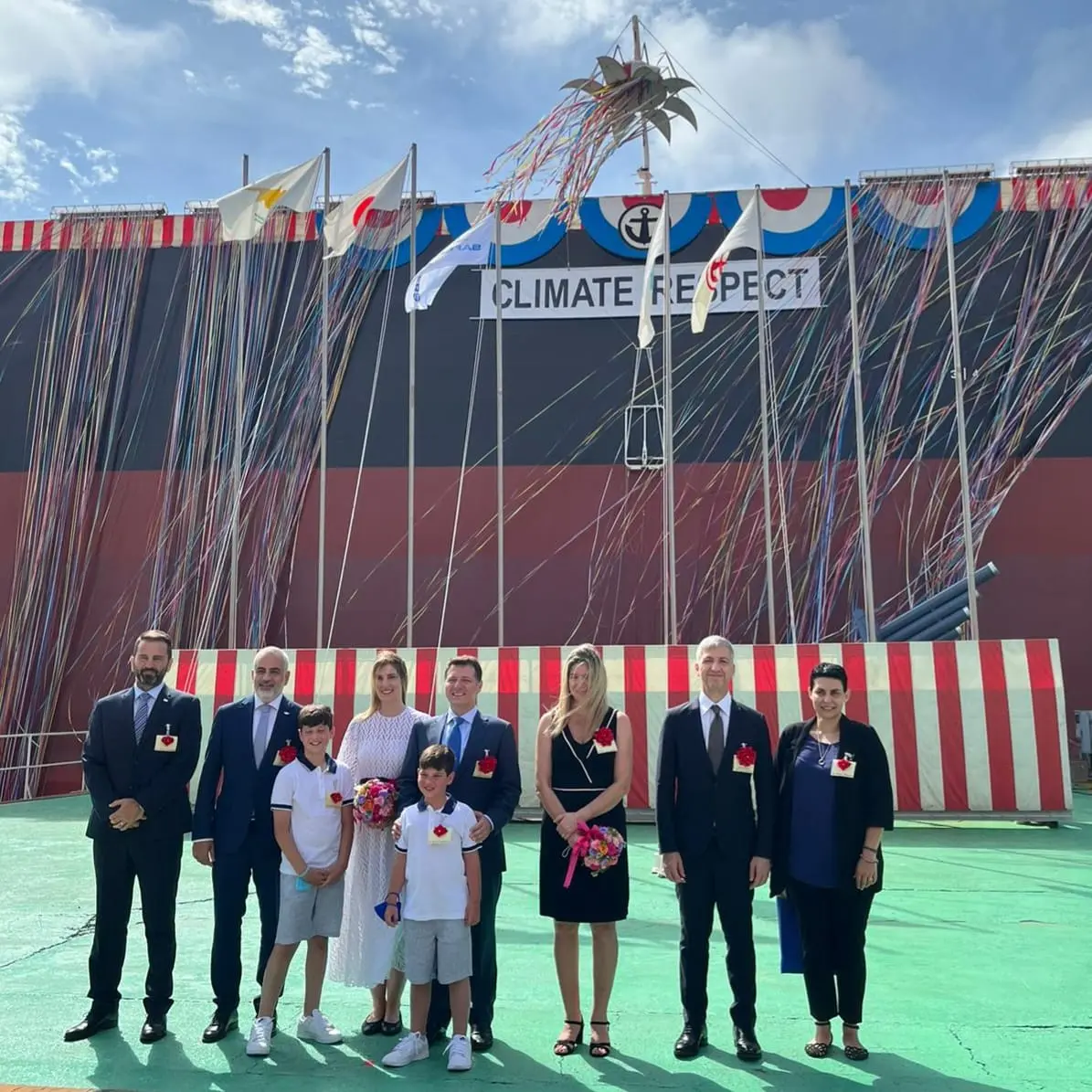 Κυπριακής σημαίας πλοίο βαπτίστηκε στην Ιαπωνία