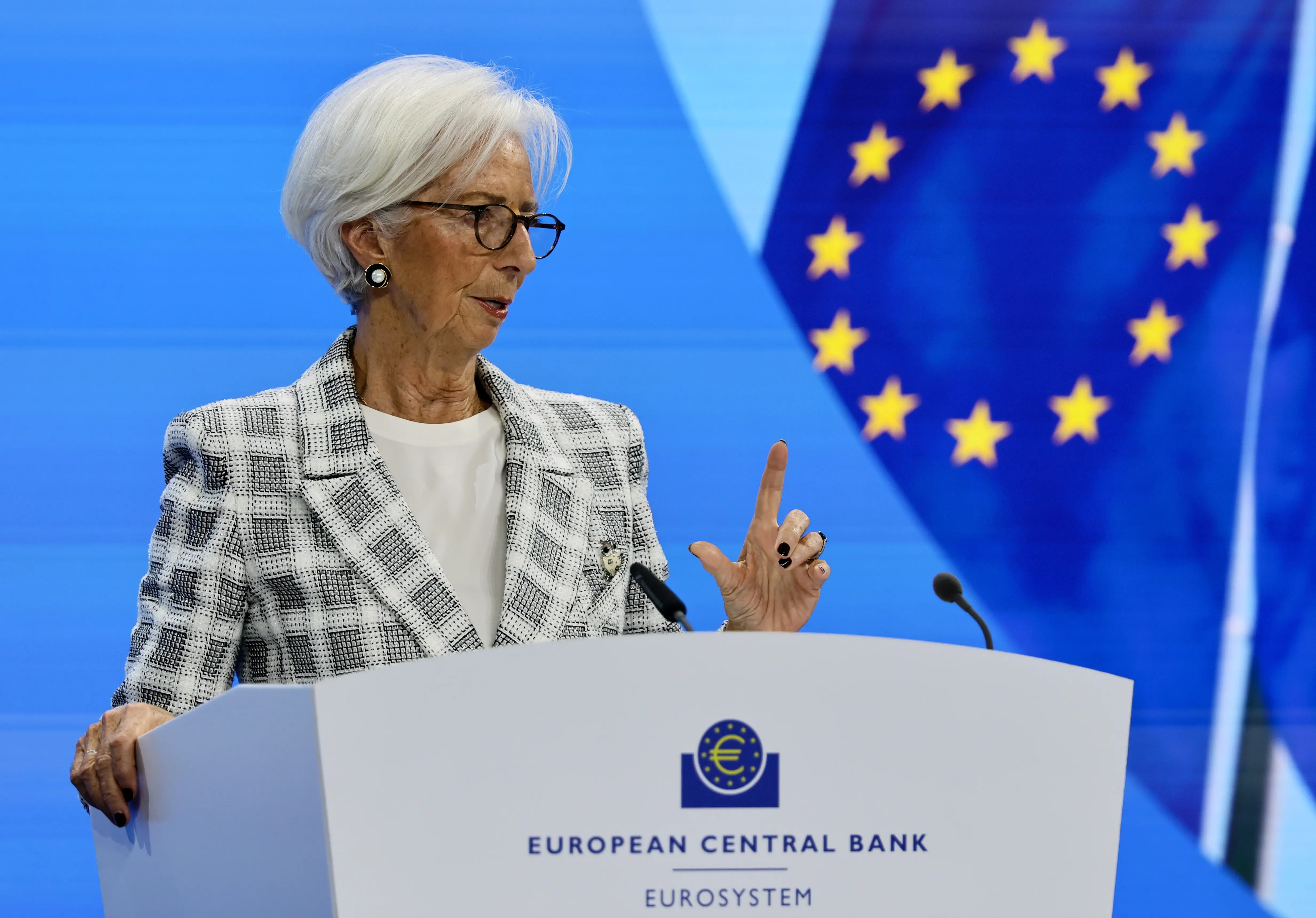 Λαγκάρντ (ΕΚΤ): Θέλω να έχω ελευθερία λόγου και έκφρασης – Αξιολογούμε προσεκτικά τα δεδομένα γύρω από τα επιτόκια