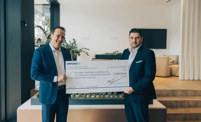 Σχεδόν €2 εκατ. από την Imperio στον ΚΟΑΓ για προσιτή κατοικία