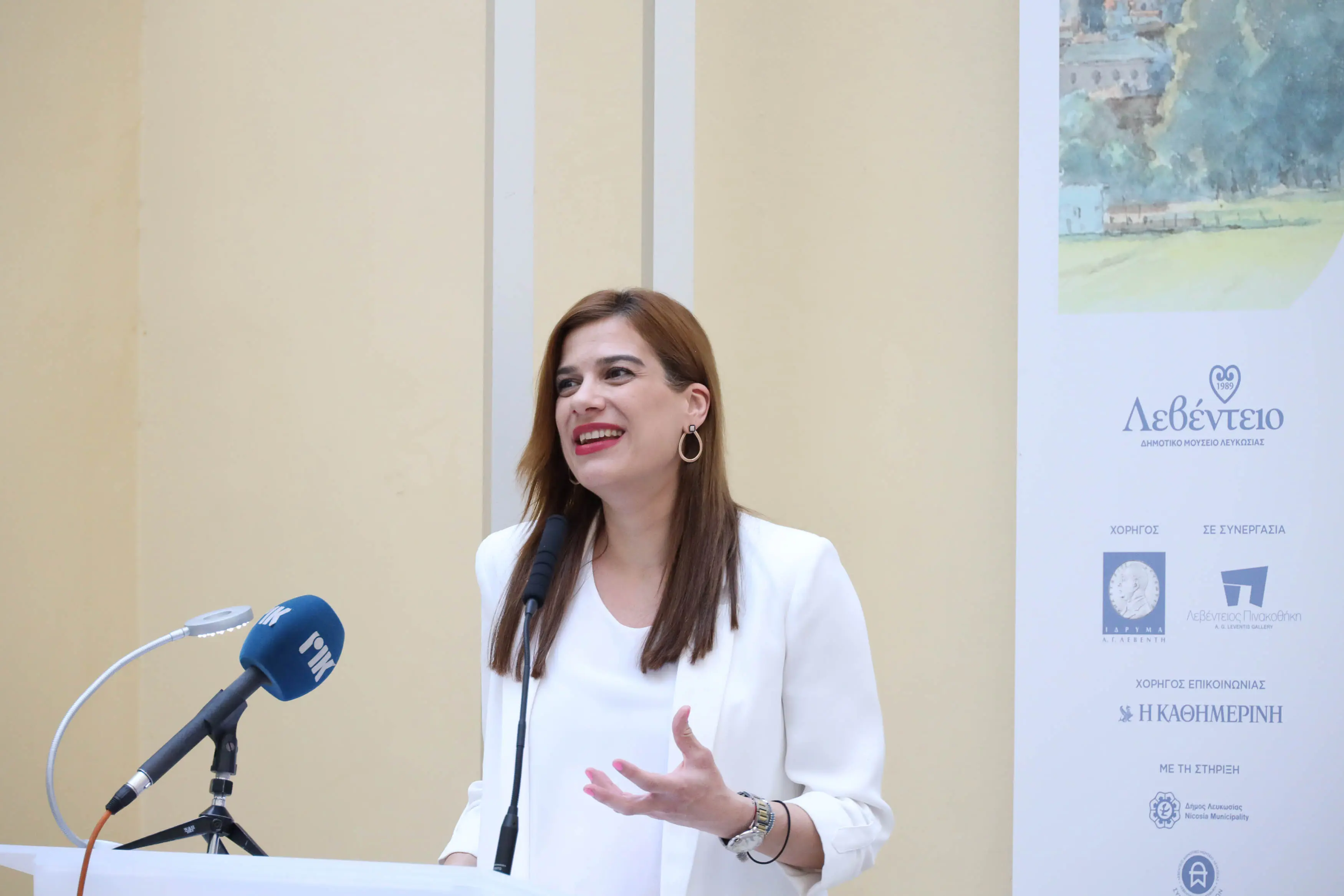 Νατάσα Πηλείδου: «Σε πορεία ανόδου η κυπριακή χειροτεχνία»