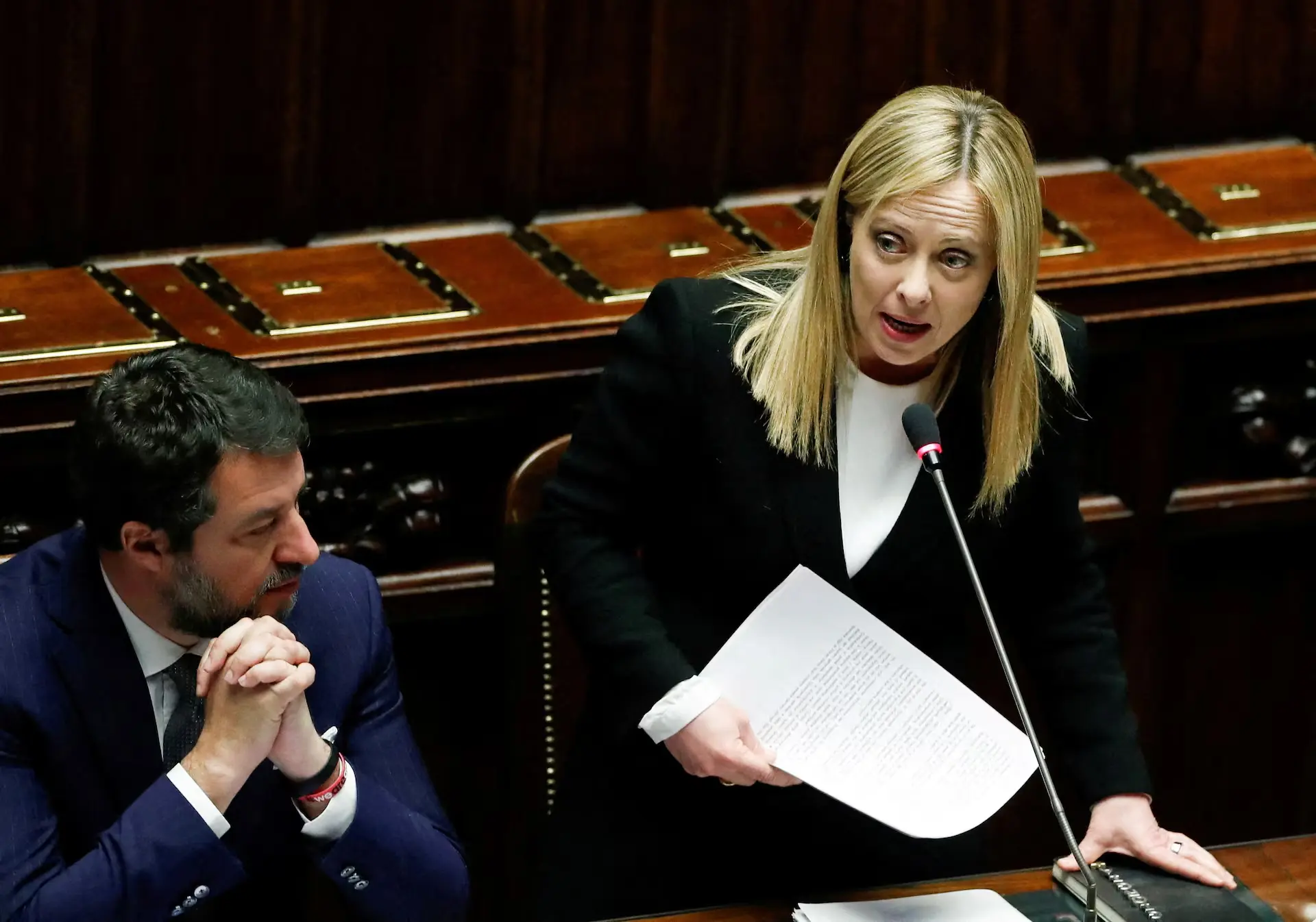 Η Ιταλία πρέπει να φορολογήσει τις τράπεζες όπως η Ισπανία, λέει ο Σαλβίνι