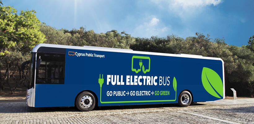 Έρχονται τα πρώτα πέντε αστικά ηλεκτρικά λεωφορεία στην Κύπρο