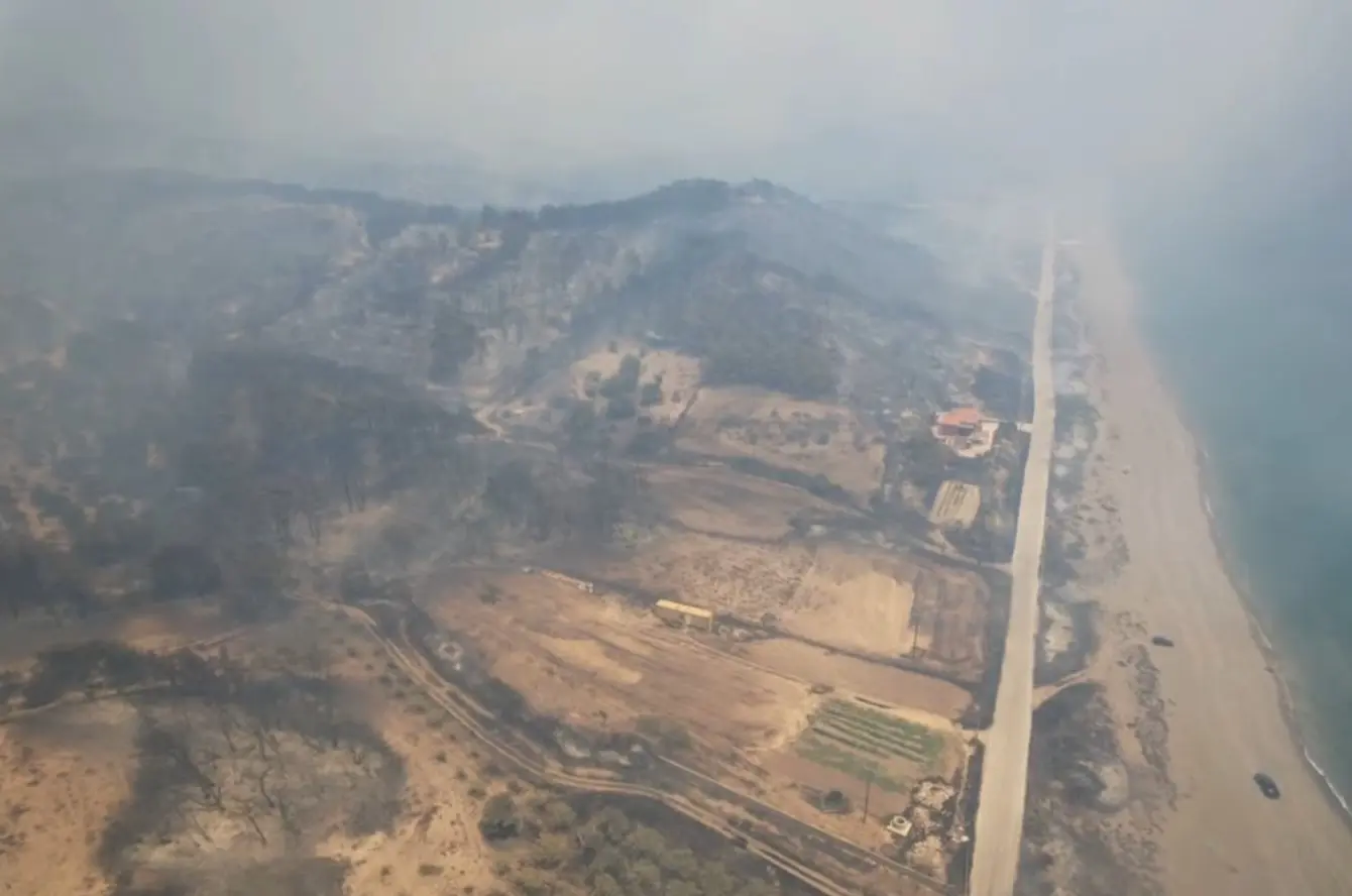 «Vatera Pass» ζητά ο δήμαρχος Δυτικής Λέσβου λόγω πυρκαγιών
