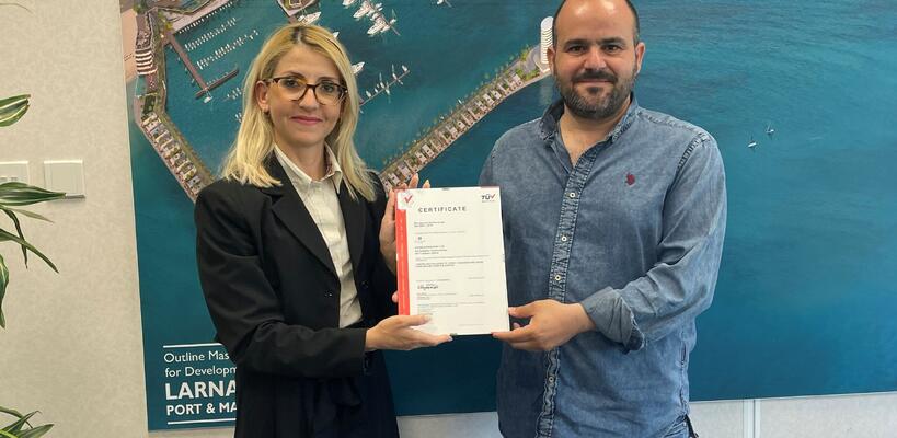 Tρία πιστοποιητικά ISO έλαβε το λιμάνι Λάρνακας