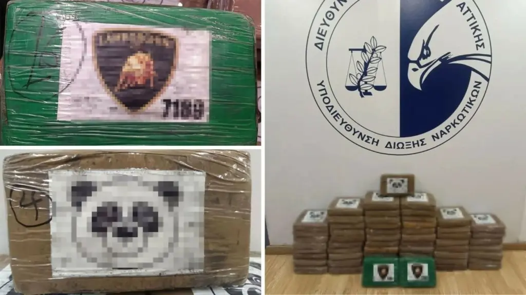 Ελλάδα: Έφτασαν 64 κιλά κοκαΐνης από το Εκουαδόρ σε κοντέινερ με γαρίδες (VID)