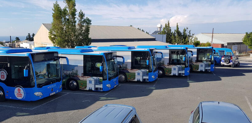 Χωρίς λεωφορεία την Τετάρτη η Κύπρος