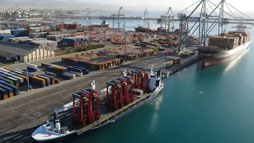 Συνεχίζουν να φτάνουν κανονικά τα εμπορεύματα στο λιμάνι Λεμεσού