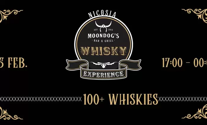 Nicosia Whiskey Experience by Moondog’s Bar & Grill