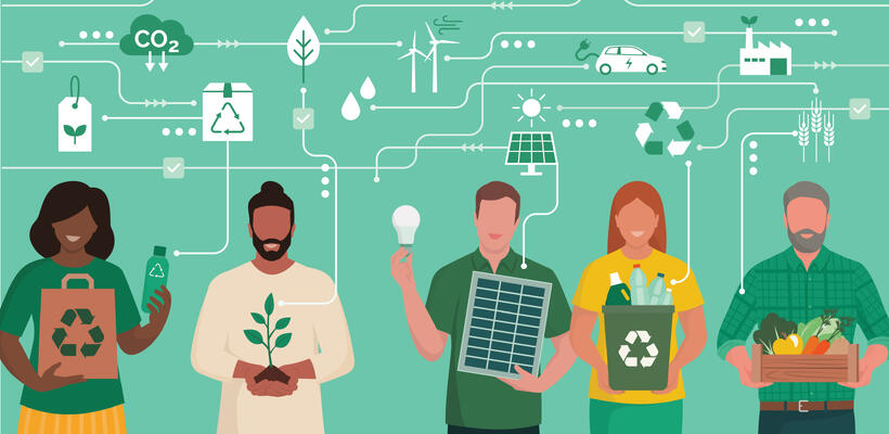 Ο οικονομικός μετασχηματισμός περνά μέσα από την Πράσινη Μετάβαση