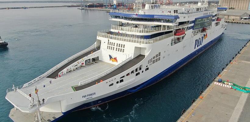 Το κυπριακής σημαίας υβριδικό πλοίο P&O Pioneer υποδέχθηκε η DP World Limassol