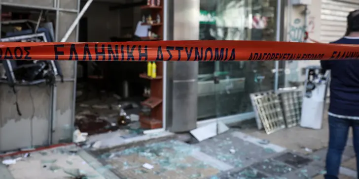 Επιθέσεις σε τράπεζες στην Αθήνα