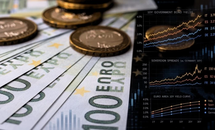 «Φωτιά» στα ευρωπαϊκά ομόλογα: Το πετρέλαιο ανεβάζει τις αποδόσεις, η Γαλλία δανείζεται με πάνω από 5%