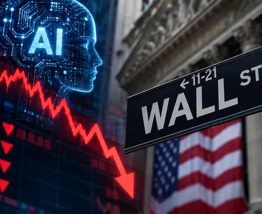 Καμπανάκι για το AI trade: Η φούσκα της τεχνητής νοημοσύνης απειλεί τη Wall Street με το χειρότερο κραχ από το 2008