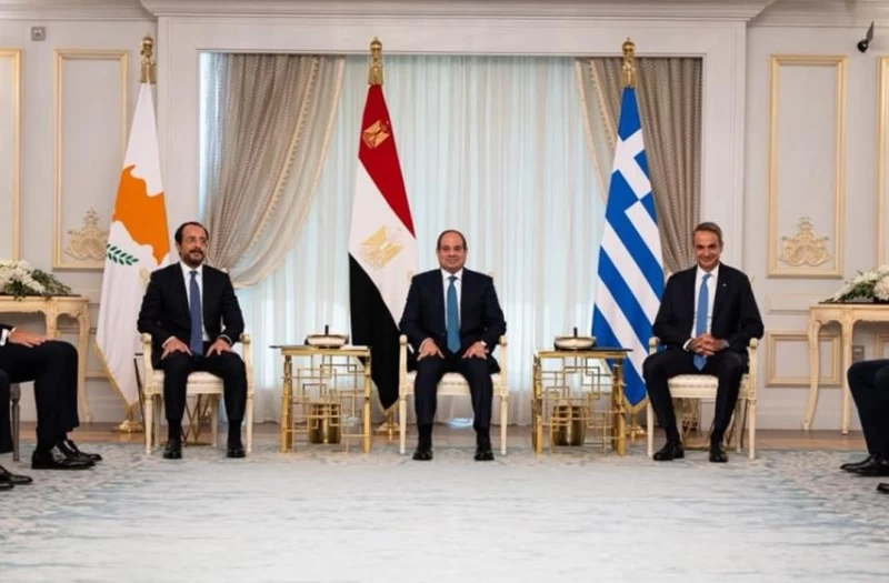 Ενεργειακή, εμπορική και επενδυτική συνεργασία προτάσσουν Κύπρος-Ελλάδα-Αίγυπτος στην Κοινή Διακήρυξη Ηγετών