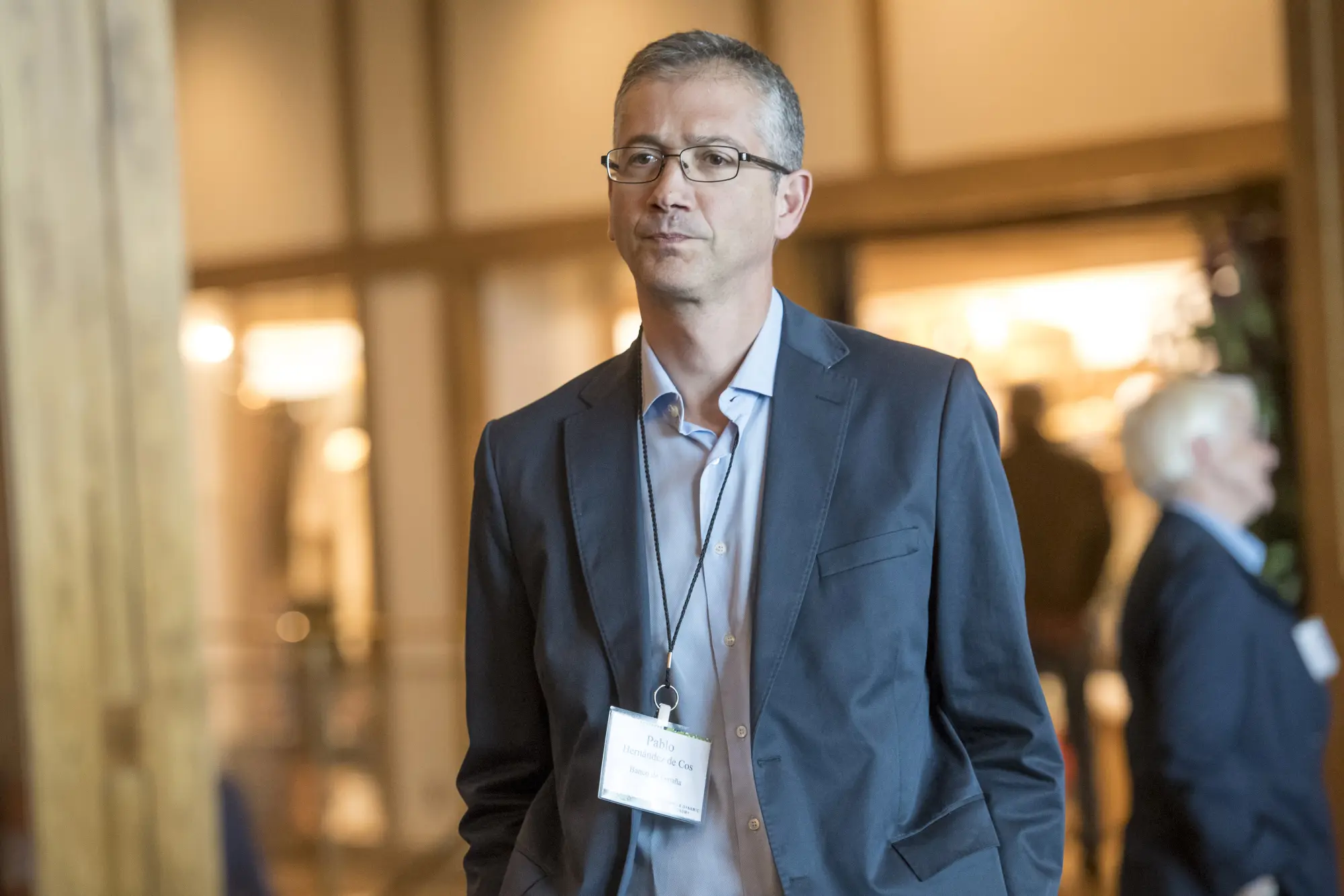 Βλέπει Ηροδότου και επροσώπους τομέων της οικονομίας ο Διοικητής Τράπεζας Ισπανίας