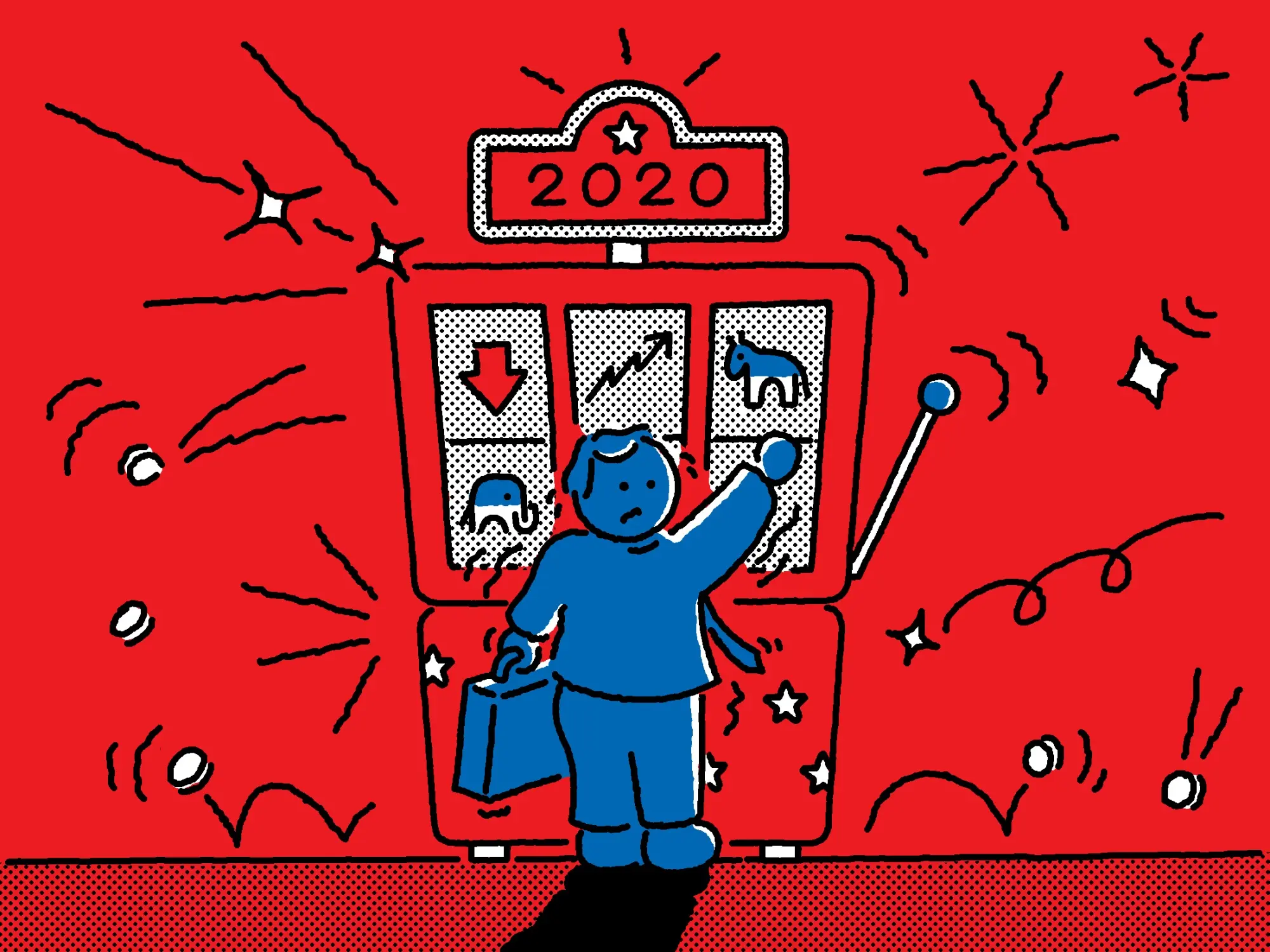 Πόσα δίνουν οι στοιχηματικές εταιρείες για τις αμερικανικές εκλογές