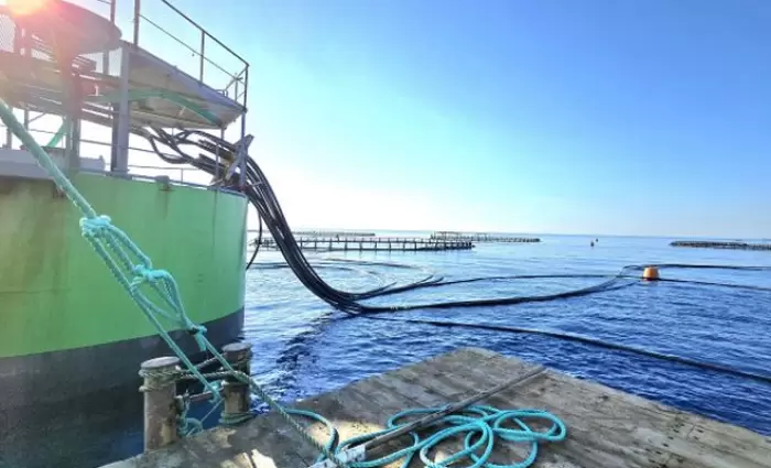 Εγκαινιάστηκαν πλωτές κατασκευές για ιχθυοκαλλιέργεια
