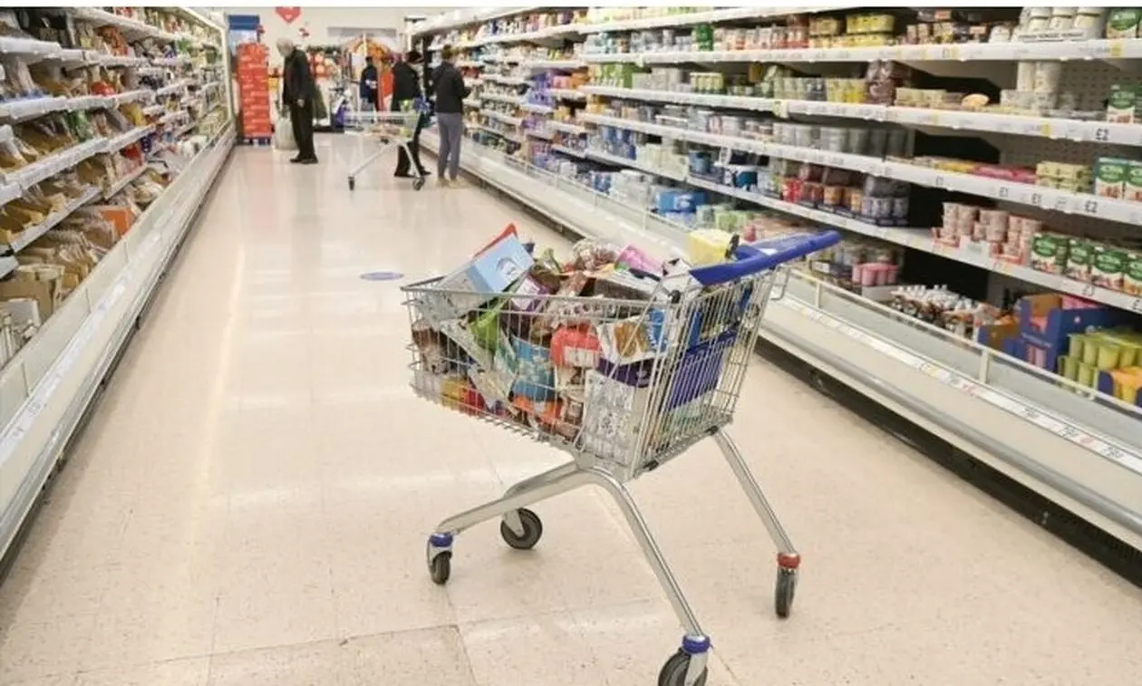 Αυξήθηκε 10,4% ο πληθωρισμός από πέρσι σε Τρόφιμα και μη Αλκοολούχα Ποτά