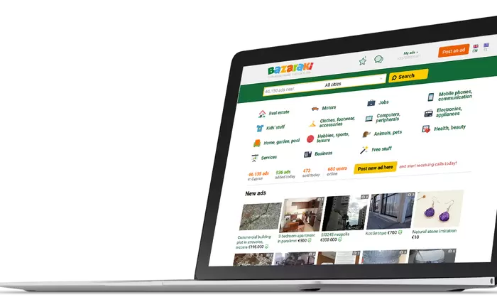 Αγορές ακινήτων και αυτοκινήτων στο Bazaraki.com