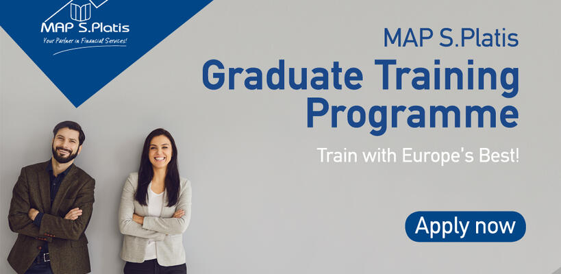 Graduate Training Programme: Ευκαιρία εργοδότησης 30 αποφοίτων στον Όμιλο MAP S.Platis!