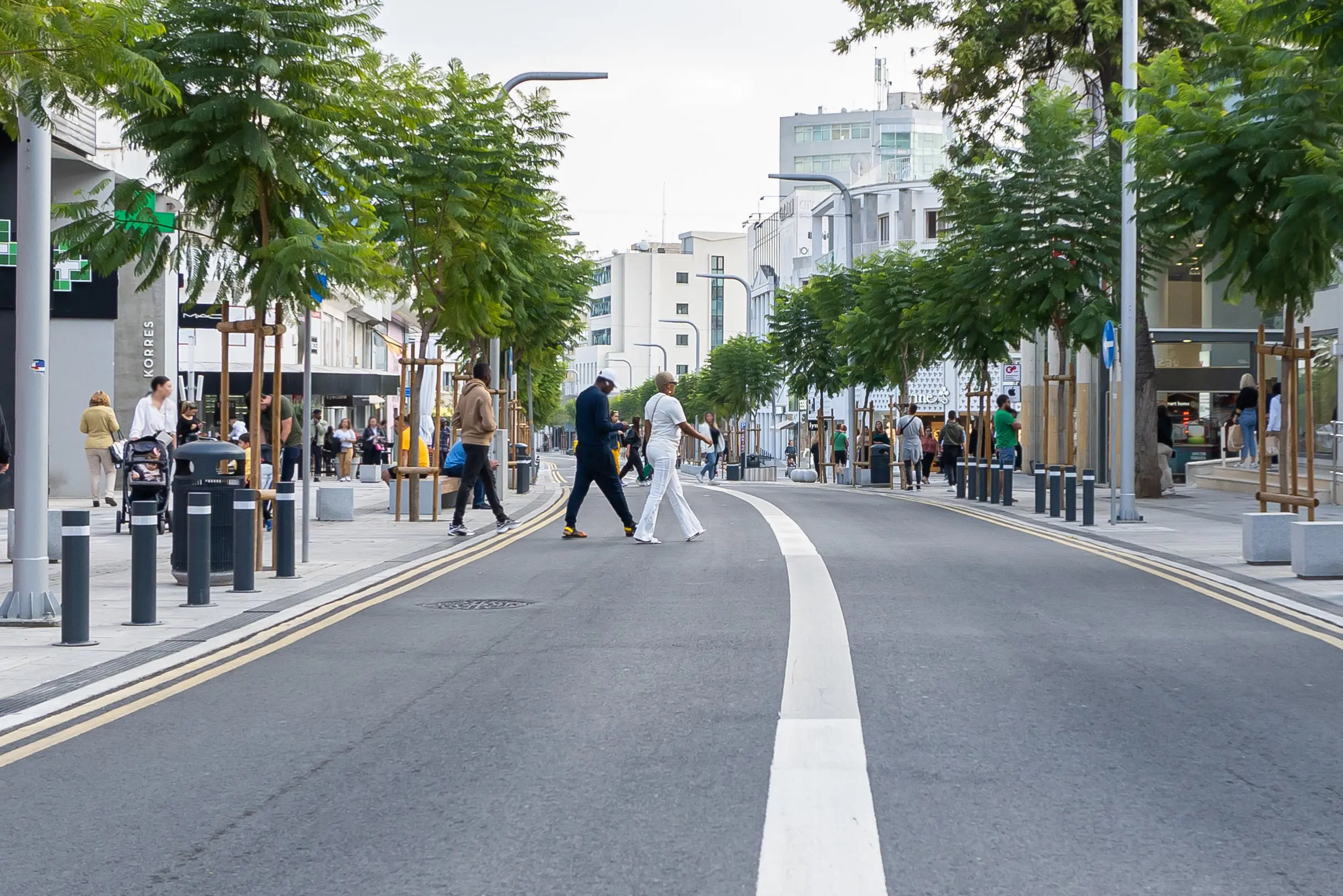 Αυξάνεται η επισκεψιμότητα στη λεωφόρο Μακαρίου