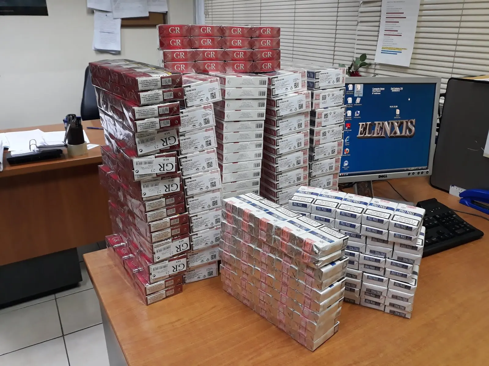 Σωρεία κατασχέσεων προϊόντων από το Τμήμα Τελωνείων