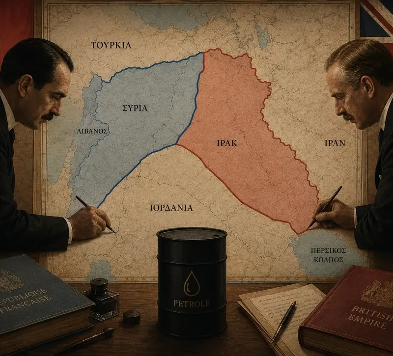 Η μυστική συμφωνία που άλλαξε τον χάρτη του πετρελαίου: Πώς δύο άνδρες «καταδίκασαν» τη Μέση Ανατολή πριν από 110 χρόνια