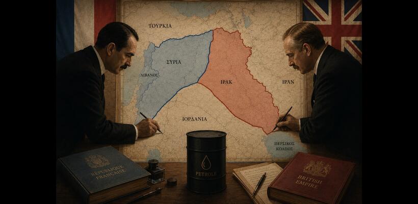 Πώς δύο άνδρες «καταδίκασαν» τη Μέση Ανατολή πριν από 110 χρόνια