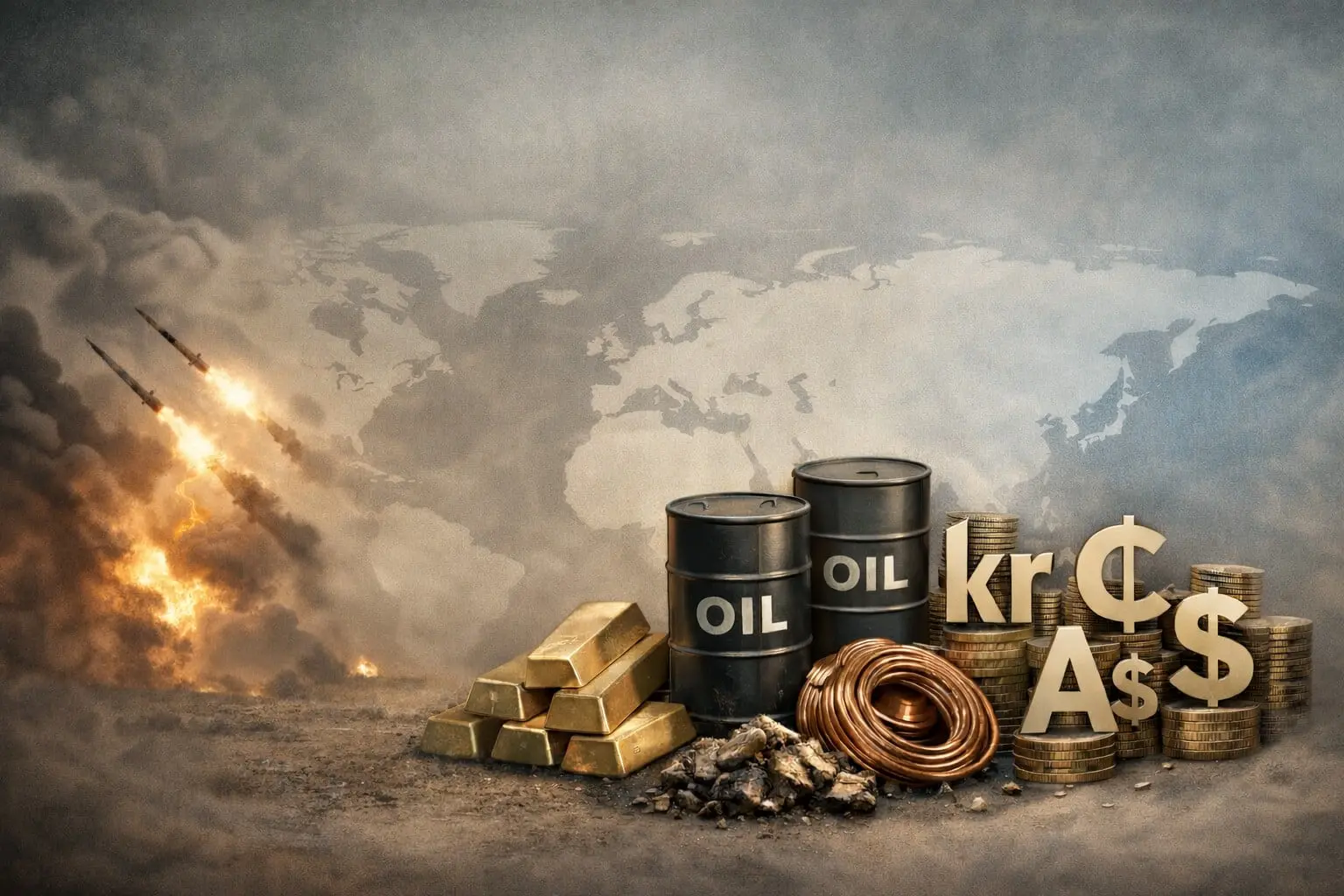 Η νέα νομισματική τάξη: Πόλεμος και εμπορεύματα ξαναγράφουν τον παγκόσμιο χάρτη