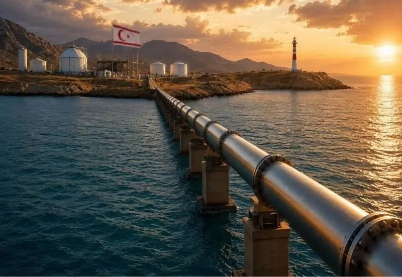 Sabah: Ξεκίνησαν οι εργασίες για τον αγωγό φυσικού αερίου Τουρκίας - κατεχομένων