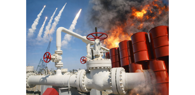 Εκρηκτική άνοδος σε πετρέλαιο και φυσικό αέριο μετά τα πλήγματα σε ενεργειακές υποδομές – Στα $113 το Brent, άλμα 35% στο αέριο