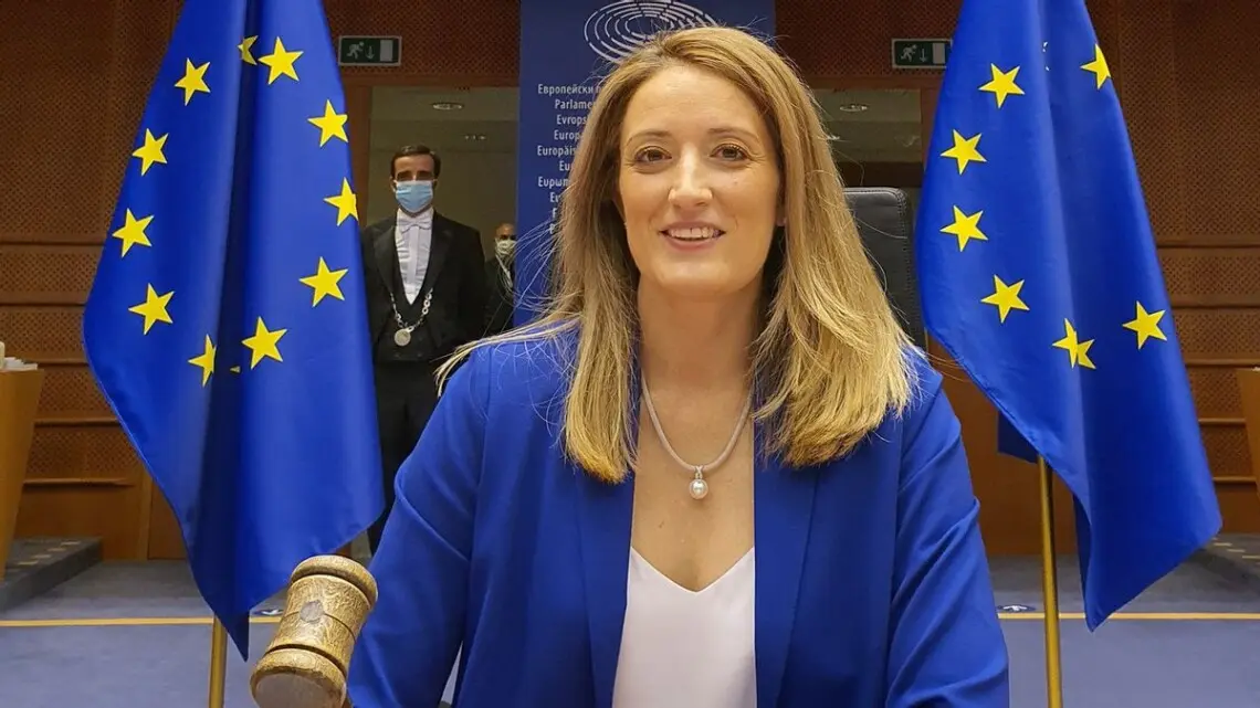 Επανεκλέγεται η Ρομπέρτα Μέτσολα Πρόεδρος του Ευρωκοινοβουλίου