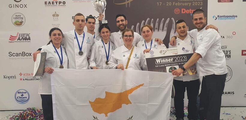 Διακρίθηκε η Ακαδημία Επαγγελμάτων Τουρισμού και Φιλοξενίας του ΤΕΠΑΚ σε διαγωνισμό μαγειρικής