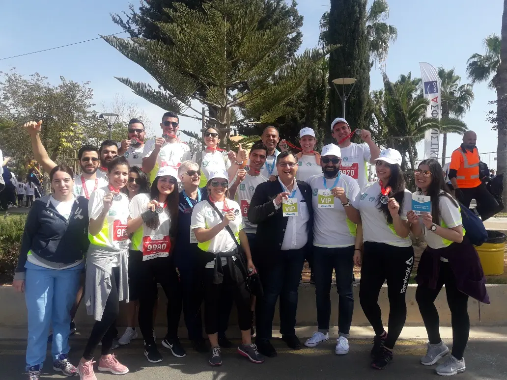 Πολυκλινική ΥΓΕΙΑ: Χρυσός χορηγός στον 12o ΟΠΑΠ Μαραθώνιο Λεμεσού ΓΣΟ