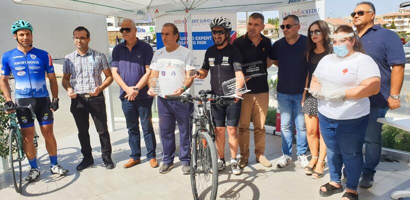 «Ποδηλασία Ελπίδας»: €3.000 τα έσοδα για την Νικολέτα Χρυσάνθου