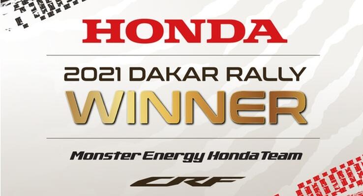 Dakar 2021: Στις δύο πρώτες θέσεις η Honda στις μοτοσικλέτες