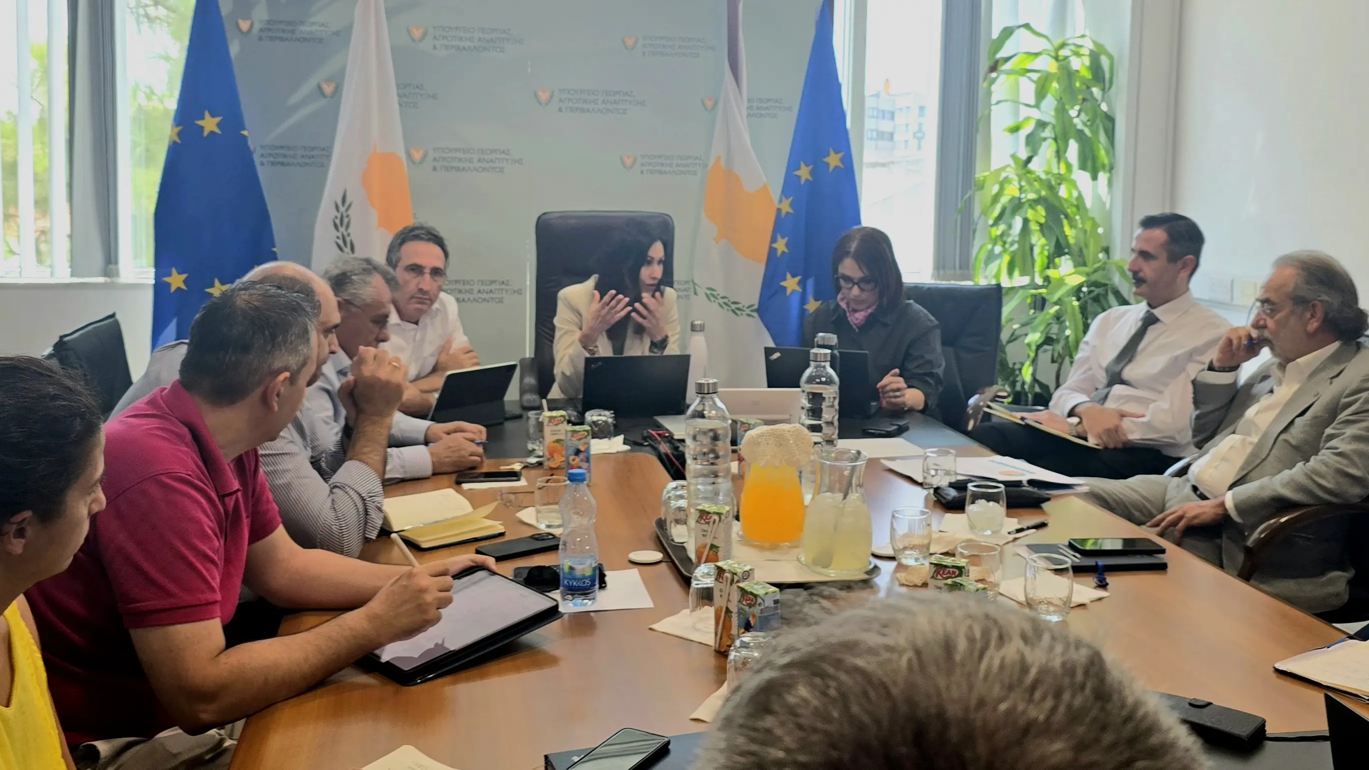 «Είδαν» Υπ. Γεωργίας ΟΕΒ - ΚΕΒΕ για πράσινη μετάβαση των επιχειρήσεων