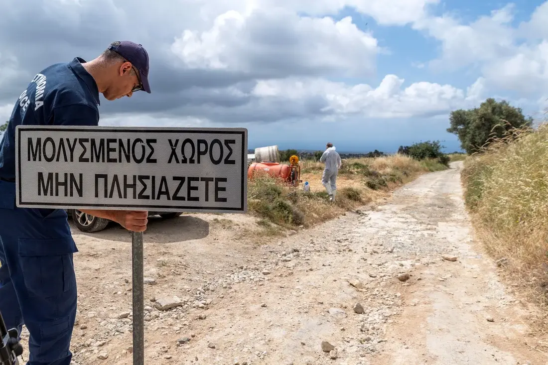 Ανησυχία εξέφρασε ο κοινοτάρχης Πάχνας μετά τον εντοπισμό κρούσματος αφθώδους πυρετού