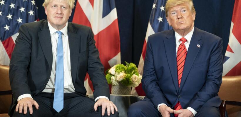 Τηλεφωνικό επεισόδιο Τραμπ - Τζόνσον για τις εταιρίες 5G