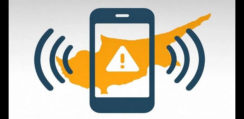 Σήμερα το πρώτο τεστ του CY-Alert - Ποιες περιοχές θα λάβουν ειδοποιήσεις