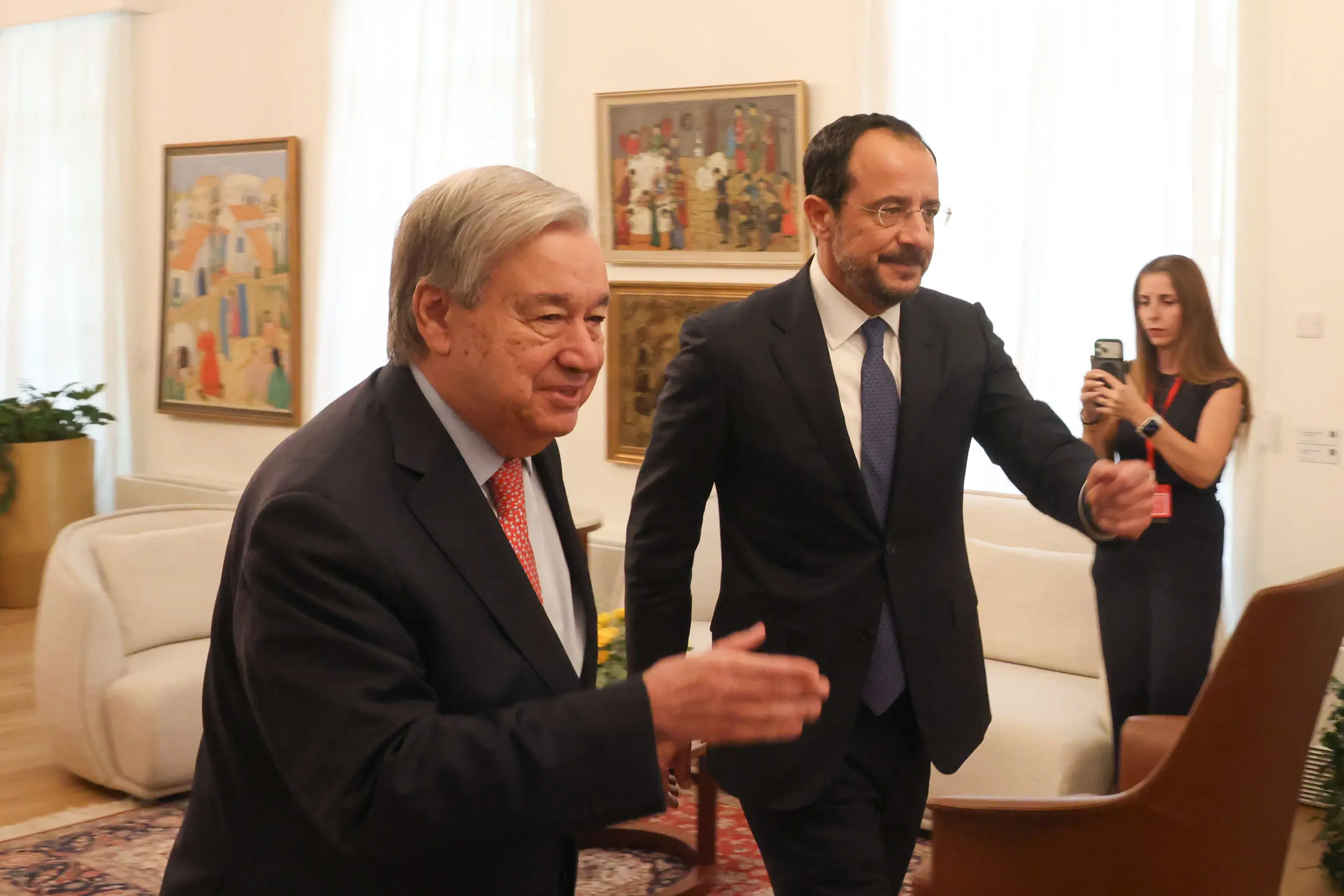 Αντόνιο Γκουτέρες: Αυτή είναι η ώρα για επίλυση του Κυπριακού