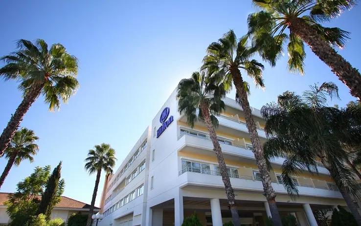 Η ομάδα ασφαλείας του προσωπικού του Hilton Park κατέσβησε την πυρκαγιά